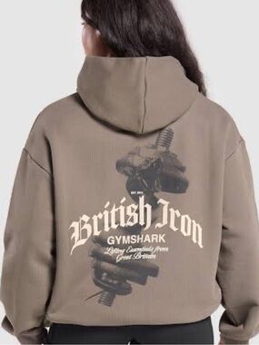 Authentic Gymshark British Iron Heavy Weight Hoodie (